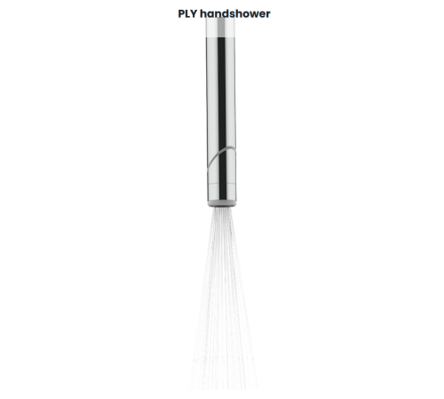 Смеситель для ванны напольный Bossini PLY Z00942.030 с ручным душем хром