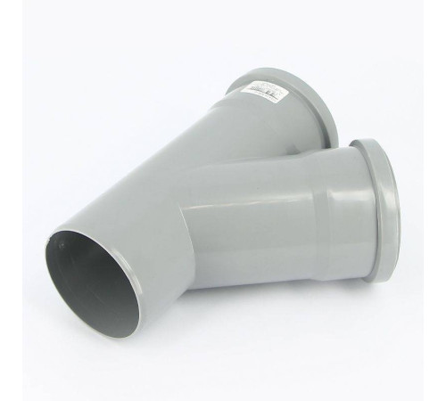 Тройник канализационный Ostendorf HT 90/90 мм 45° 114200