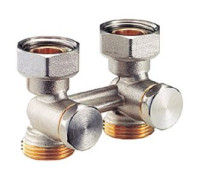 Узел нижнего подключения Giacomini прямой для двухтрубных систем 3/4 x 3/4 R387X002