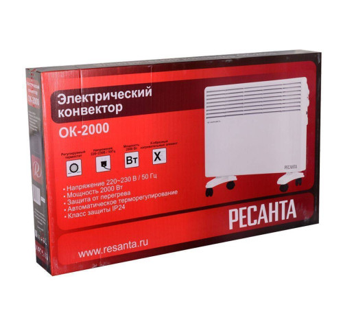 Конвектор электрический Ресанта ОК- Вт ОК-