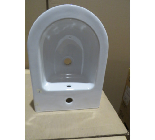 Биде подвесное GSI Pura 500x360 мм с отверстием под смеситель и переливом 8864111