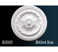 Розетка потолочная Perfect полиуретановая с орнаментом 310 мм B3005