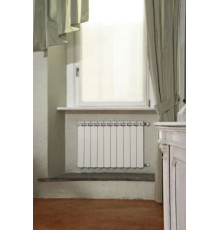 Радиатор биметаллический Atlant Bm 350 8 секций боковое подключение at35008g RAL 9016