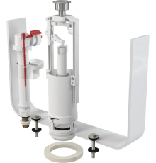 Выпускной комплект Alca plast со стоп-кнопкой и впускным механизмом A18 1/2 CHROM SA2000SK 1/2 CHROM