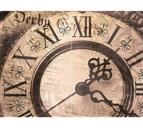 Панно Дельта Керамика Clock P2-2D176 40х30 см (из 2 плиток) P2-2D176