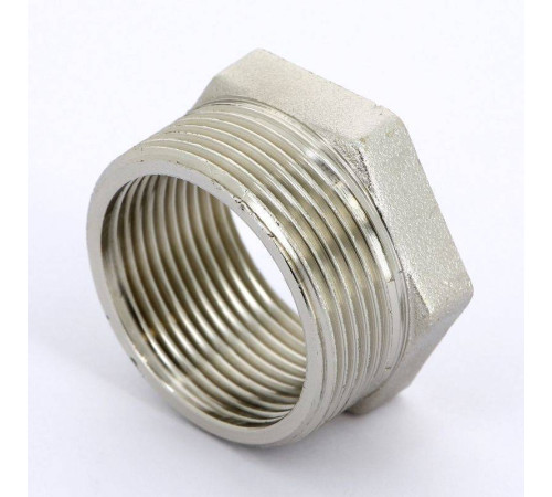 Футорка никелированная Uni-Fitt 1 1/4x1 1/2 НВ 604N6500