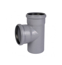 Тройник канализационный Ostendorf HT 90/90 мм 87° 114400