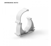 Опора полипропиленовая Pro Aqua PPR с защелкой 63 мм белая PA18918