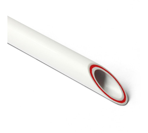 Труба полипропиленовая RUBIS PN20 40x5.5 мм армированная стекловолокном 4 м 508570