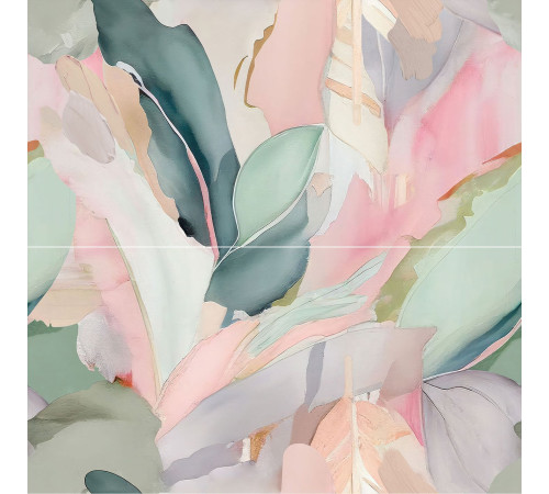 Панно Laparet Impression OS\A392\2x\48000R 80x80 см глянцевое обрезное OS\A392\2x\48000R