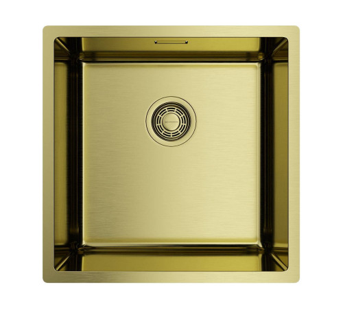 Кухонная мойка Omoikiri Tadzava 44-U/I Ultra-LG 44x44 см светлое золото 4993264