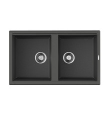 Кухонная мойка Omoikiri Tedori 86-2-PL 86x51 см платина 4993931