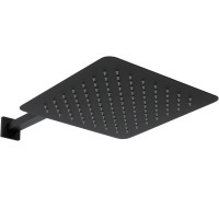 Верхний душ Allen Brau Infinity 30x30 см черный 5.21A19-31