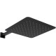 Верхний душ Allen Brau Infinity 30x30 см черный 5.21A19-31