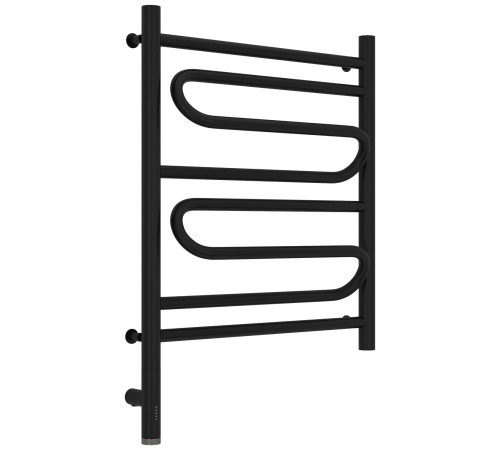 Полотенцесушитель электрический Сунержа Элегия 3.0 532x724 мм левый матовый черный 31-5818-6050