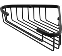 Мыльница угловая Allen Brau Priority 26x16.7x6 см черный матовый 6.31A16-31