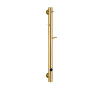 Полотенцесушитель электрический Boheme Oak 20.1х150 см нижнее подключение матовое золото 724-MG