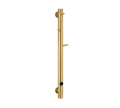 Полотенцесушитель электрический Boheme Oak 20.1х150 см нижнее подключение матовое золото 724-MG