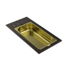 Контейнер для мойки Omoikiri DC-01-1-LG нержавеющая сталь светлое золото 4999039