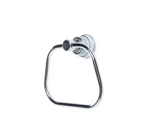 Полотенцедержатель кольцо Boheme Aura хром 10245-CR