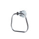 Полотенцедержатель кольцо Boheme Aura хром 10245-CR