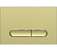 Клавиша смыва Boheme для инсталляции пластиковая матовое золото 667-MG