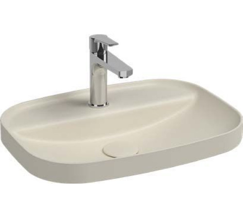 Раковина встраиваемая сверху Allen Brau Fantasy 55x40x11.4 см айвори 4.11034.IV