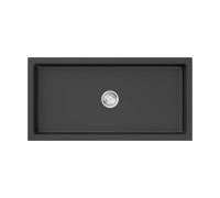 Кухонная мойка Omoikiri Mikura 91-BL Natceramic 91x46 см черный 4997087