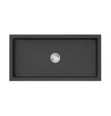 Кухонная мойка Omoikiri Mikura 91-BL Natceramic 91x46 см черный 4997087