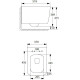 Унитаз подвесной Allen Brau Liberty 37x45x41.5 см белый 4.33007.20