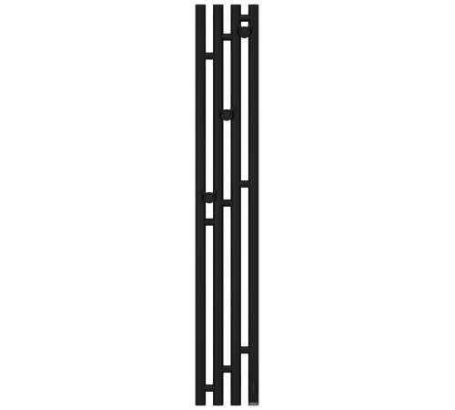 Полотенцесушитель электрический Сунержа Кантата 3.0 191x1200 мм правый матовый черный 31-5847-1216