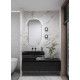 Раковина мебельная Armadi Art Flat 81х45.2х8 см прямоугольная nero 859-080-NM