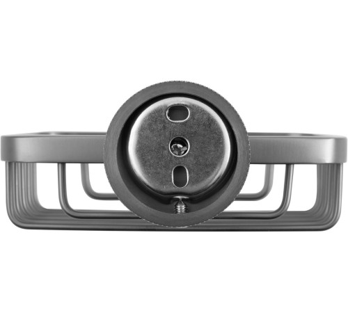 Мыльница подвесная Allen Brau Priority 12.8x12.6x5.4 см графит браш 6.31004-MG