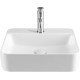 Раковина-чаша Allen Brau Liberty 48x47.9x12.6 см с 1 отверстием белая 4.32014.20