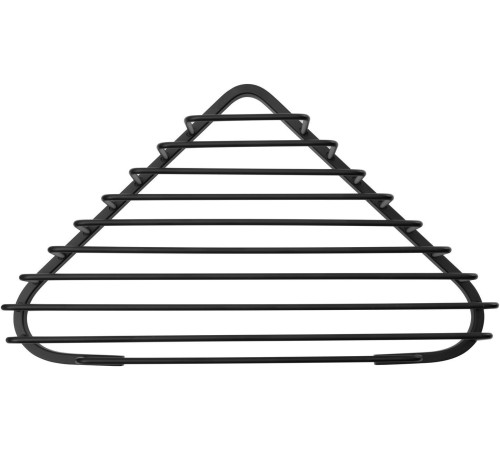 Мыльница угловая Allen Brau Priority 26x16.7x6 см черный матовый 6.31A16-31