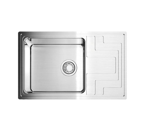 Кухонная мойка Omoikiri Mizu 78-LB-IN нержавеющая сталь 78x48 см 4973729