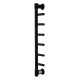 Полотенцесушитель электрический Energy I chrome G3DK RAL 9005 EETRIG3DK00000R905M