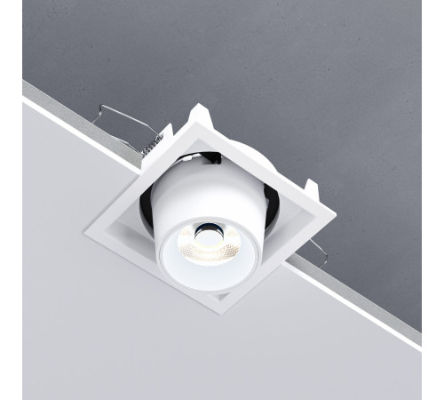 Потолочный светодиодный светильник поворотный Conner 8W 4000K белый 25087/LED