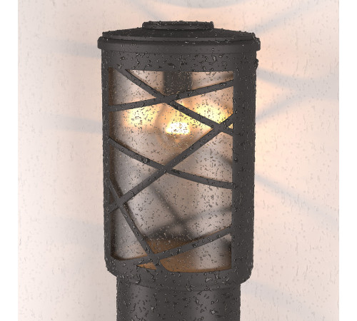 Ландшафтный светильник на столбе Premier F черный IP44 GL 1017F
