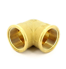 Угольник латунный Tiemme 90° ВВ 1 1/4 1500067