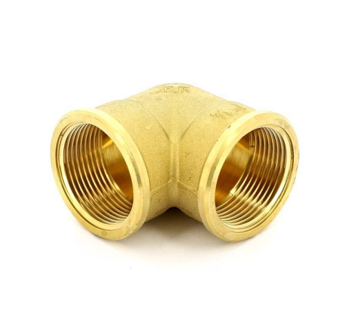 Угольник латунный Tiemme 90° ВВ 1 1/4 1500067