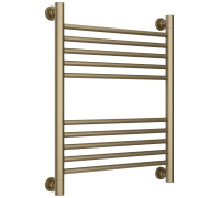 Полотенцесушитель водяной Сунержа Богема+ прямая 550х662 мм золотой шёлк матовый 32-0220-6050