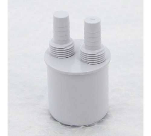 Адаптер McAlpine для подключения слива с 2 прямыми отводами 1/2 x 50 мм WFH-CON50