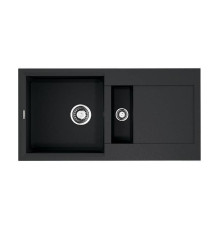 Кухонная мойка Omoikiri Sakaime 86-2 Tetogranit 86x46.5 см черный 4993117