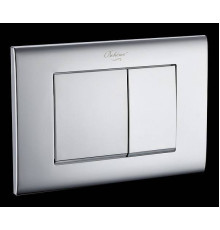 Кнопка смыва для инсталляции Boheme пластик 24х1.5х16 см хром 656