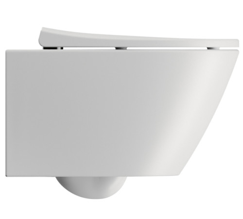 Унитаз подвесной безободковый GSI Modo Swirlflush 520x370 мм белый матовый 9816FR509