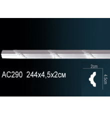Молдинг Perfect AC290 полиуретановый AC290