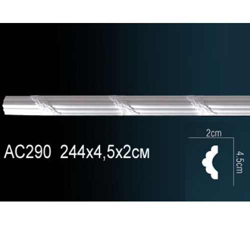 Молдинг Perfect AC290 полиуретановый AC290