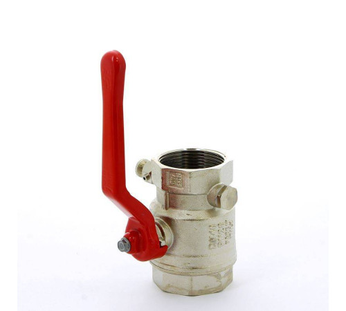 Кран шаровой Itap Ideal ВВ с заглушкой и дренажным вентилем рычаг 1 1/2 1150112
