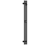 Полотенцесушитель водяной Сунержа Терция Pro 150x1500 мм чёрный матовый 31-0444-1510